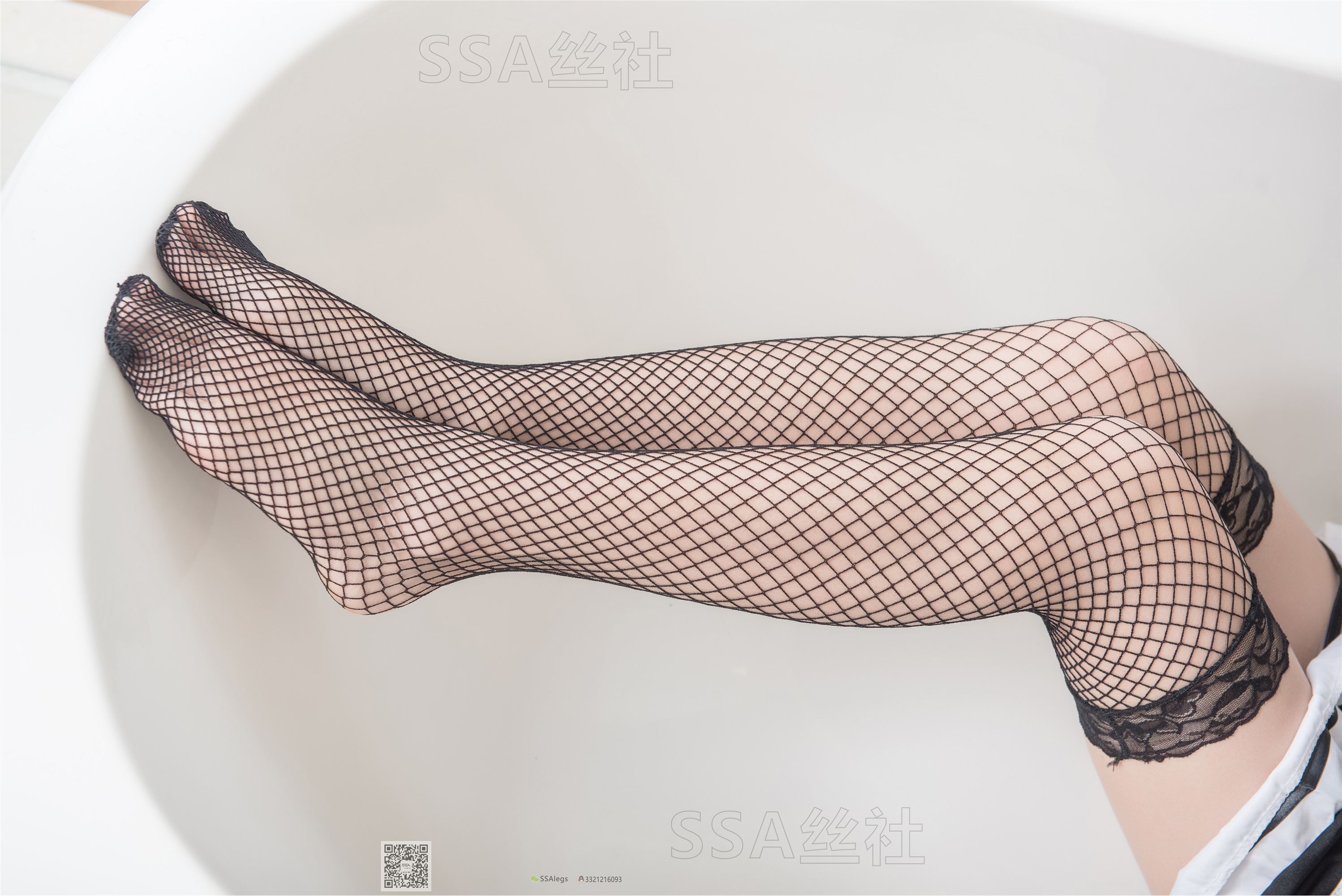 SSA Silk Society super clear photo NO.066 Xixi playthings mourning net socks